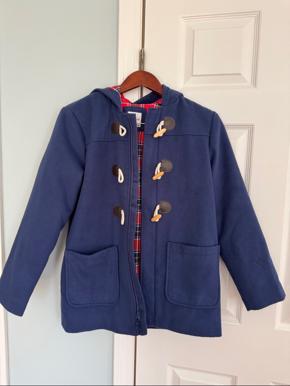 Navy Duffle Coat